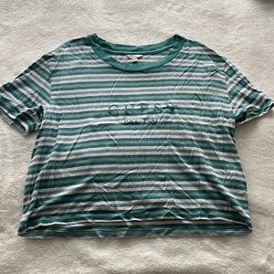 Green Guess Crop top